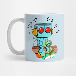 Robot Beats Mug